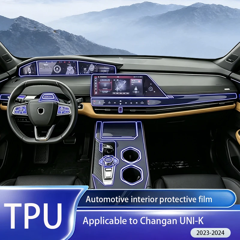 Fit for Changan UNI-K 2023-2024 Transparent TPU PPF Film GPS Nav LCD Screen Center Console Full Car Anti Scratch Interior Protec
Fit for Changan UNI-K 2023-2024 Transparent TPU PPF Film GPS Nav LCD Screen Center Console Full Car Anti Scratch Interior Protec