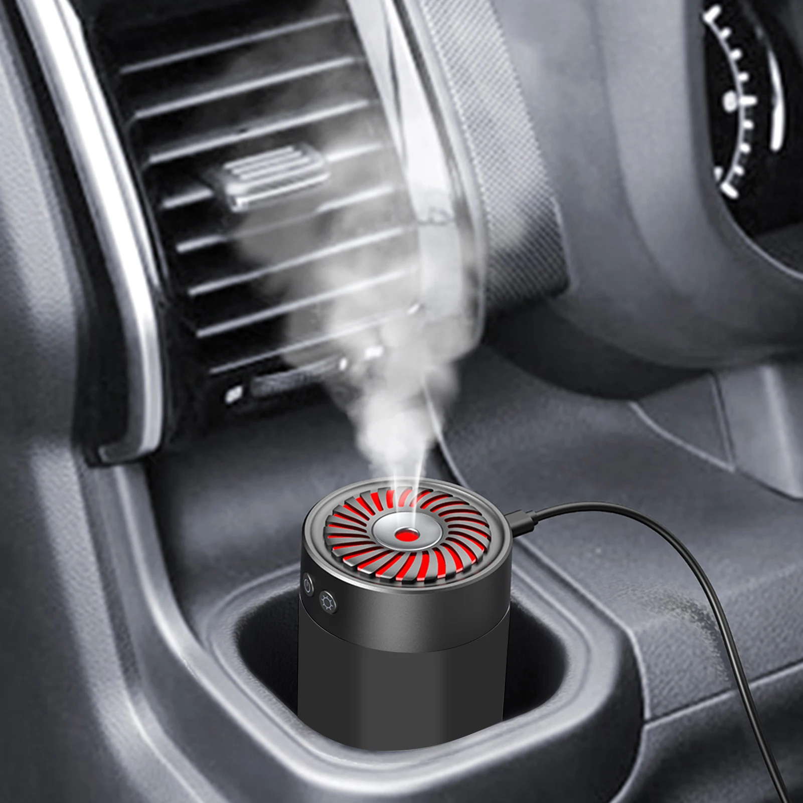 300ml Mini Ultrasonic USB Humidifier with 7 Colors LED Light Dual Mist Modes Whisper-Quiet Operation & Automatic Shut-Off
300ml Mini Ultrasonic USB Humidifier with 7 Colors LED Light Dual Mist Modes Whisper-Quiet Operation & Automatic Shut-Off