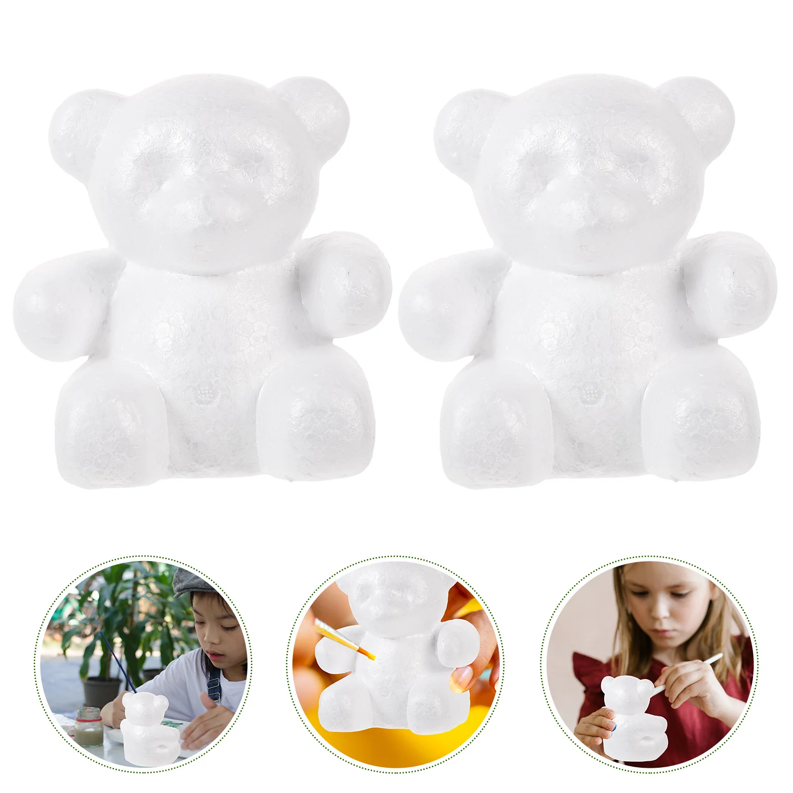 4 Pcs Foam Balls for Painting Flower Arranging Tools Christmas Bear Modelling White Child
4 Pcs Foam Balls for Painting Flower Arranging Tools Christmas Bear Modelling White Child