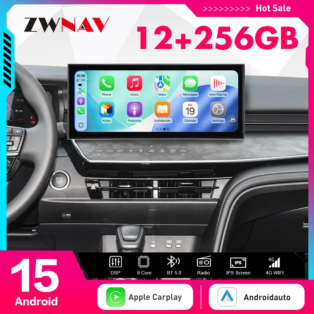 Car Radio For Toyota Camry 2024 Android 15 Carplay 15.8 Inch Touch Screen GPS Navigation Multimedia Player Head unit Androidauto
Car Radio For Toyota Camry 2024 Android 15 Carplay 15.8 Inch Touch Screen GPS Navigation Multimedia Player Head unit Androidauto