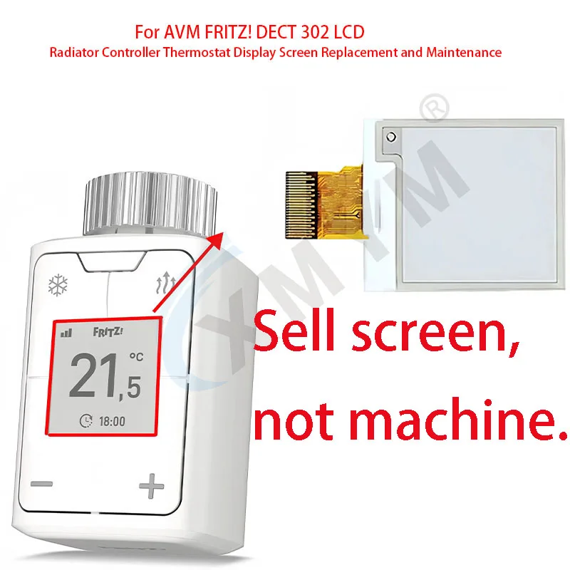 For AVM FRITZ! DECT 302 LCD Screen Radiator Controller Thermostat isplay Screen Accessories parts Replacement and Maintenance
For AVM FRITZ! DECT 302 LCD Screen Radiator Controller Thermostat isplay Screen Accessories parts Replacement and Maintenance