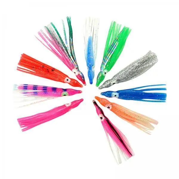 Realistic Octopus Squid Skirts Fishing Lures Soft Swimbait Artificial for Saltwater Boat River Angling
Realistic Octopus Squid Skirts Fishing Lures Soft Swimbait Artificial for Saltwater Boat River Angling