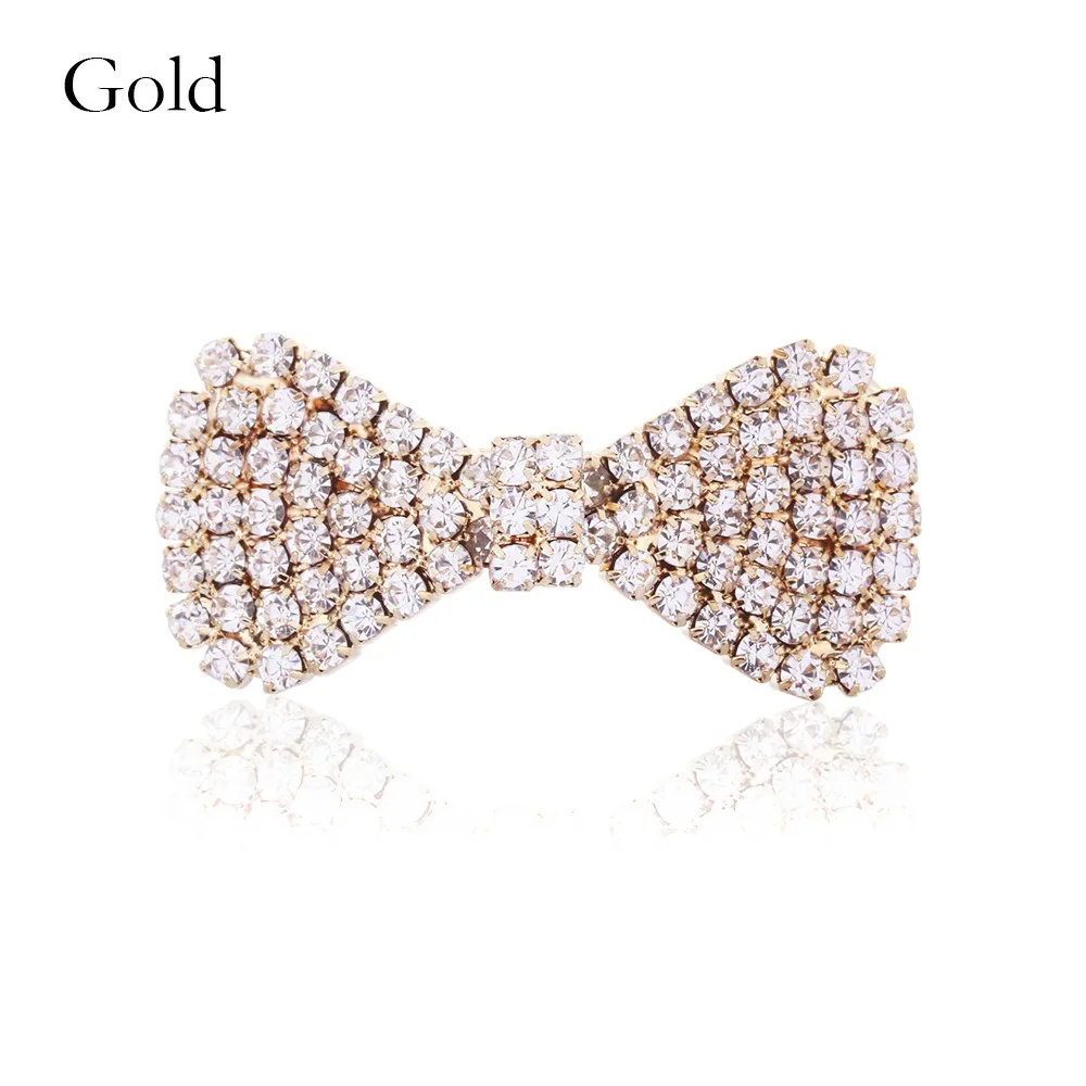Fashion Crystal Clamp Hair Clip Rhinestone Hairpin Barrette Bowknot
Fashion Crystal Clamp Hair Clip Rhinestone Hairpin Barrette Bowknot