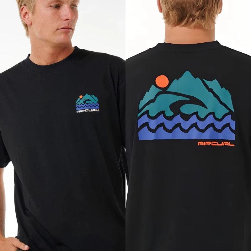 25 летних новых мужских футболок Surf Sunset T Rip Curl большого размера из хлопка Y2k, дышащие мужские футболки высокого качества с графическим рисунком
25 летних новых мужских футболок Surf Sunset T Rip Curl большого размера из хлопка Y2k, дышащие мужские футболки высокого качества с графическим рисунком