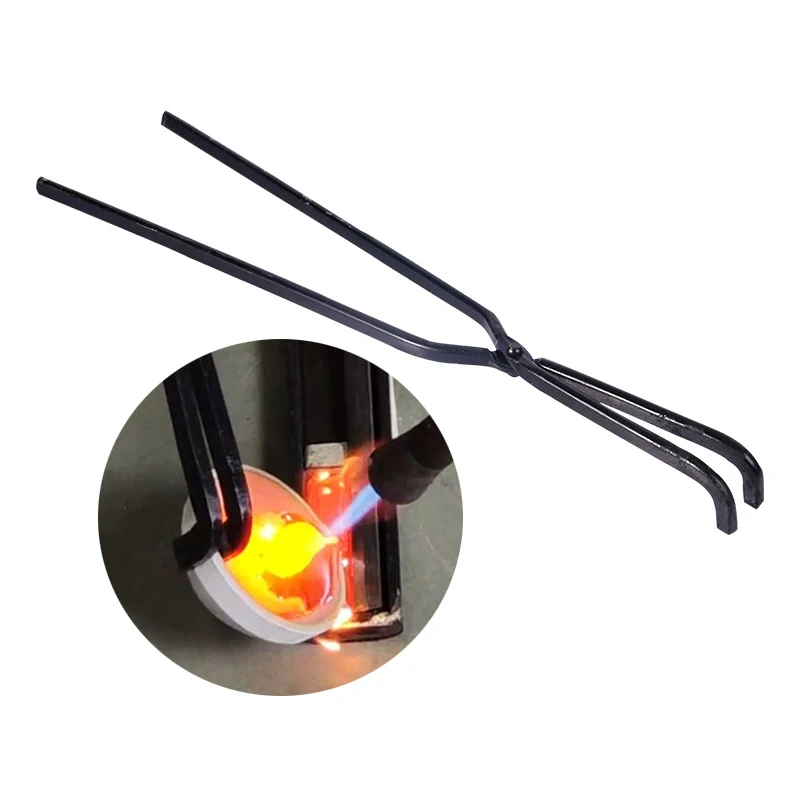 Professional Crucible Tongs for Gold Silver Smithing High Heat Resistant Melting Furnace Holder Clamp Jewelry Casting Tools
Professional Crucible Tongs for Gold Silver Smithing High Heat Resistant Melting Furnace Holder Clamp Jewelry Casting Tools