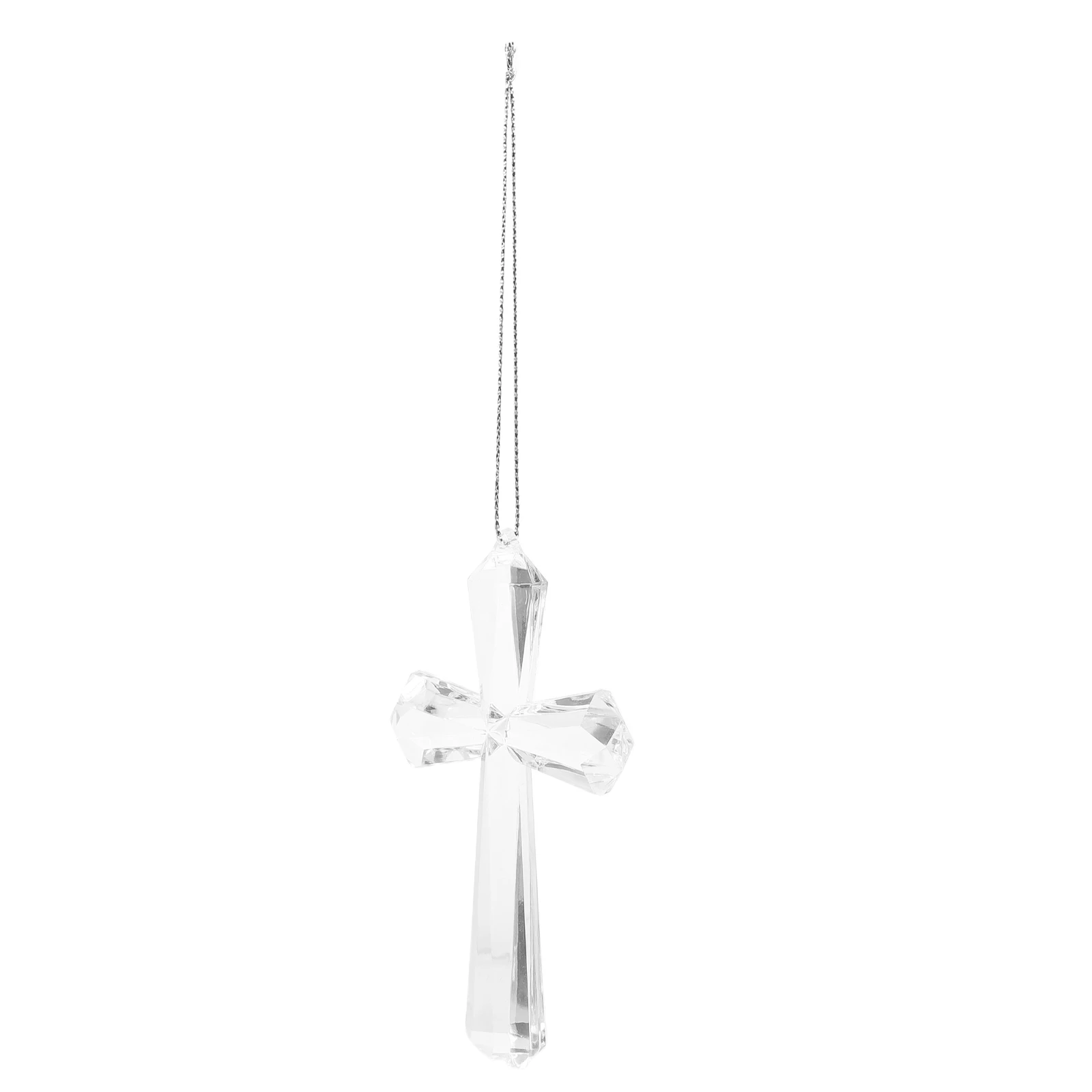 Clear Acrylic Cross Pendant Small Ornament Glass Crystal Home Decor Tree Hanging Holiday Ornaments Modern Christmas Decor Unique
Clear Acrylic Cross Pendant Small Ornament Glass Crystal Home Decor Tree Hanging Holiday Ornaments Modern Christmas Decor Unique