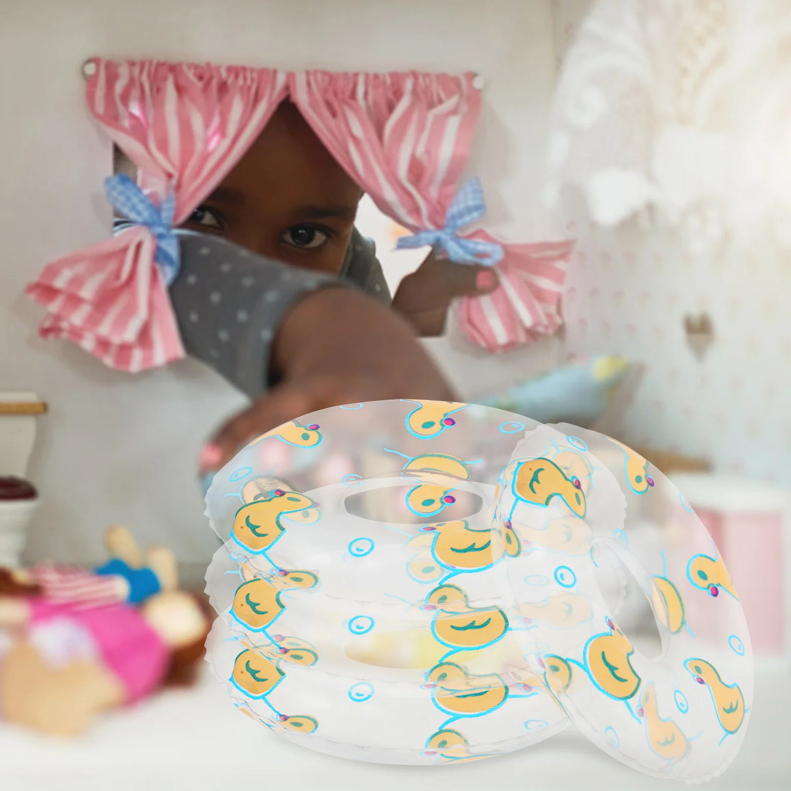 10pcs Miniature Swim Rings Transparent Mini Duck Accessories House Decor Summer Pool Photo Props Tiny House Ornaments Kids
10pcs Miniature Swim Rings Transparent Mini Duck Accessories House Decor Summer Pool Photo Props Tiny House Ornaments Kids