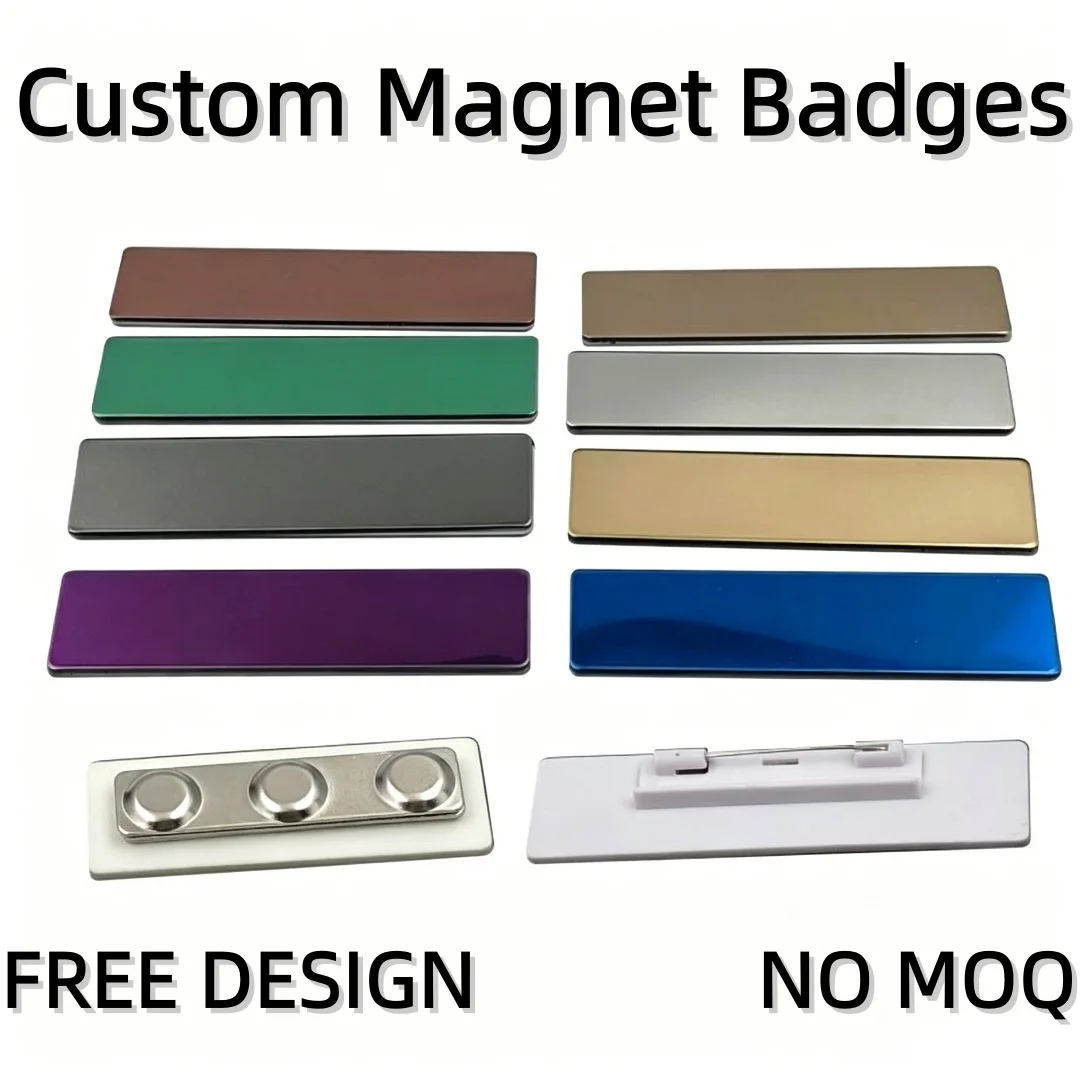 Retail Company Name Badge Magnetic Customized logo Reusable Name Blank Employees Pin Badges Tag
Retail Company Name Badge Magnetic Customized logo Reusable Name Blank Employees Pin Badges Tag