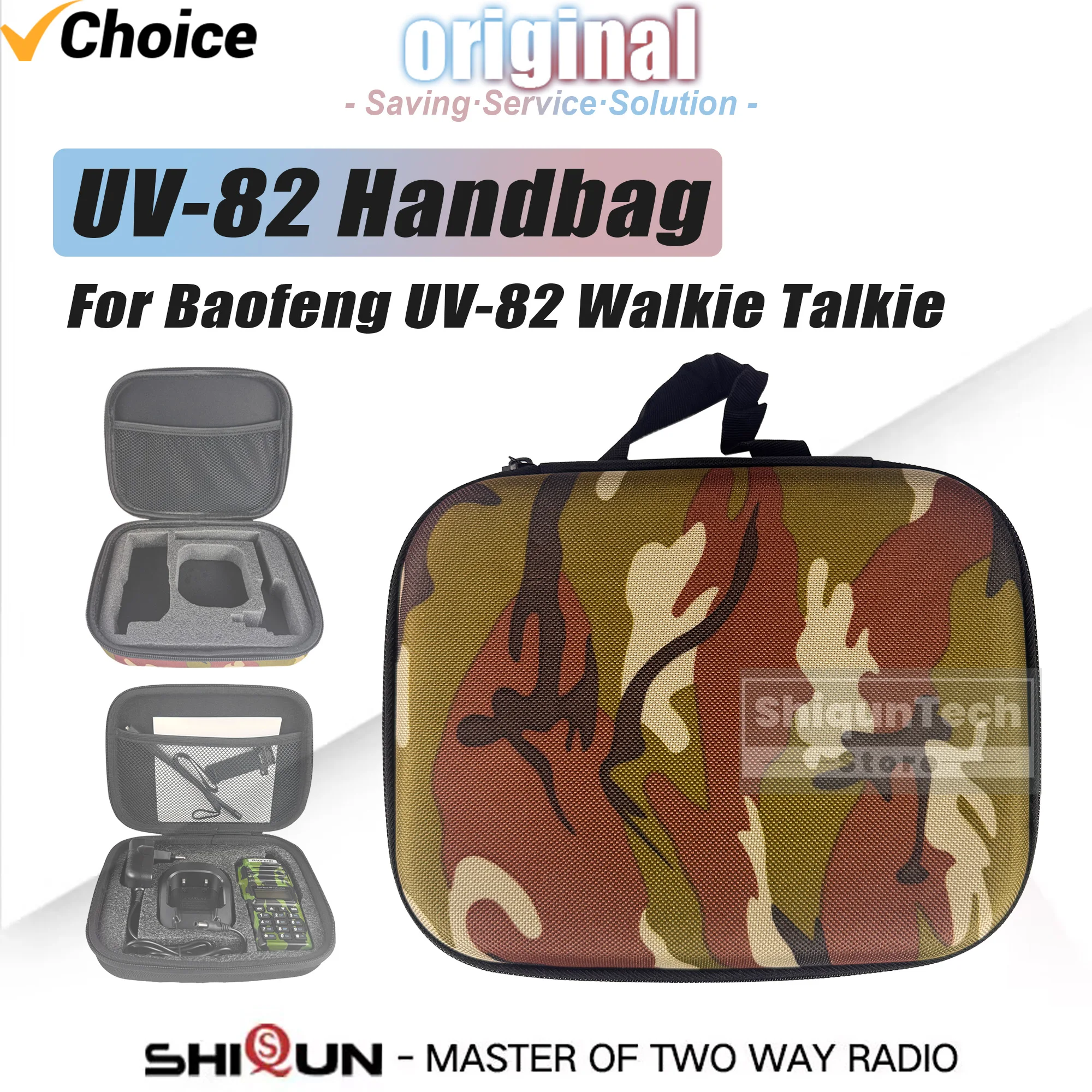 Baofeng UV-82 Walkie Talkie Hunting Bag Case UV-8D Radio Outdoor Carring Storage Boxs For UV82 Convenient Travel Handbag 1/2PCS
Baofeng UV-82 Walkie Talkie Hunting Bag Case UV-8D Radio Outdoor Carring Storage Boxs For UV82 Convenient Travel Handbag 1/2PCS