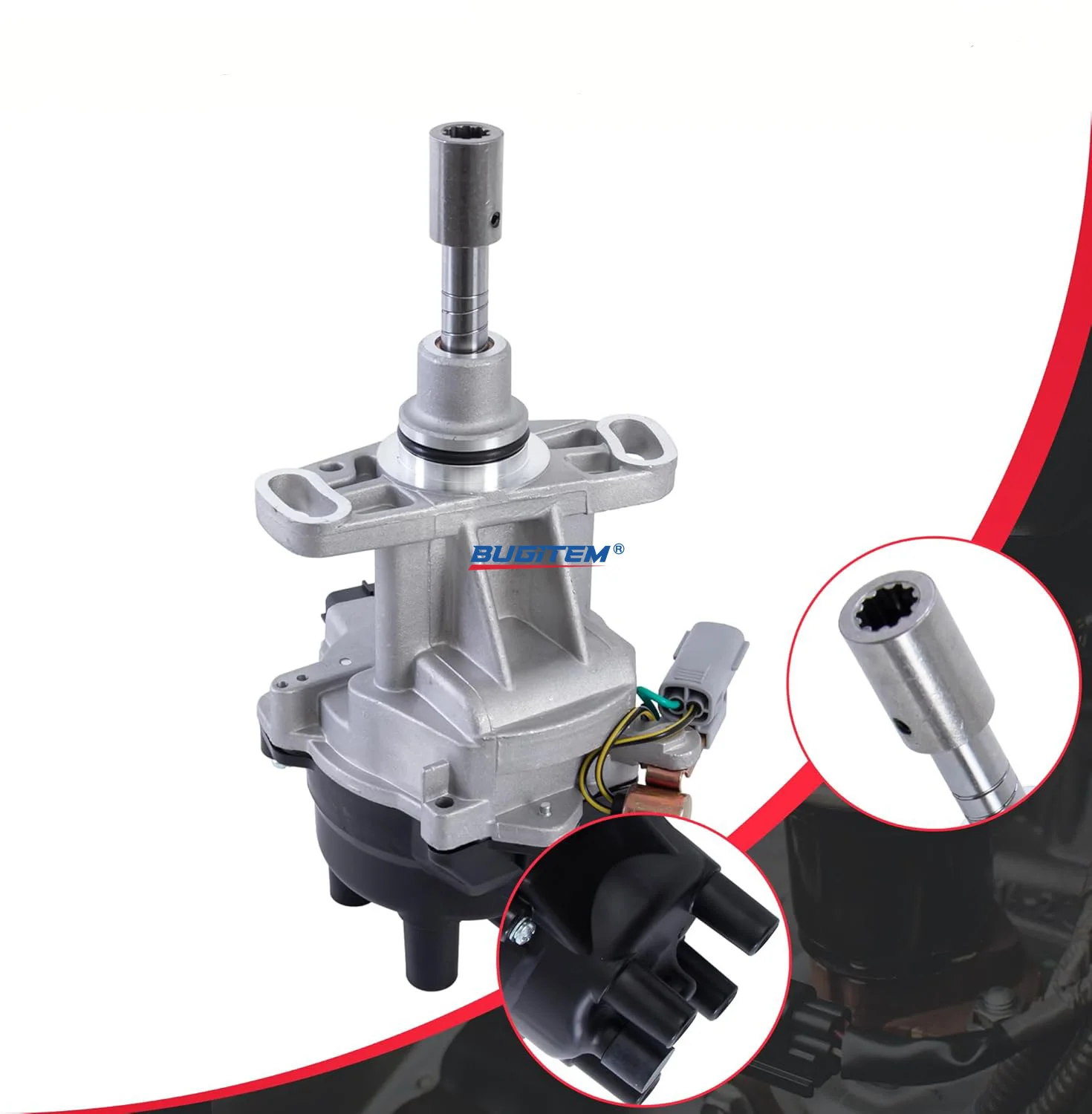 New Ignition Distributor W/Cap & Rotor 22100-1S701 22100-1S702 22100-1S704 Compatible with Nissan D21 Hardbody Pickup 1996-1997
New Ignition Distributor W/Cap & Rotor 22100-1S701 22100-1S702 22100-1S704 Compatible with Nissan D21 Hardbody Pickup 1996-1997