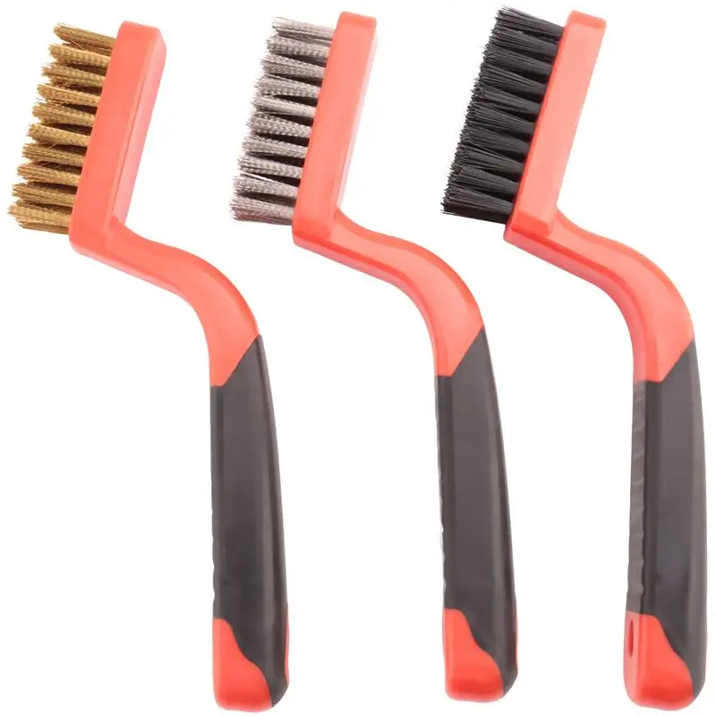 ABYN-3Pcs Wire Brush Cleaning Brush Set Dirt Paint Scrubbing Stripper Brush With Soft Wide Curved Handle Grip
ABYN-3Pcs Wire Brush Cleaning Brush Set Dirt Paint Scrubbing Stripper Brush With Soft Wide Curved Handle Grip