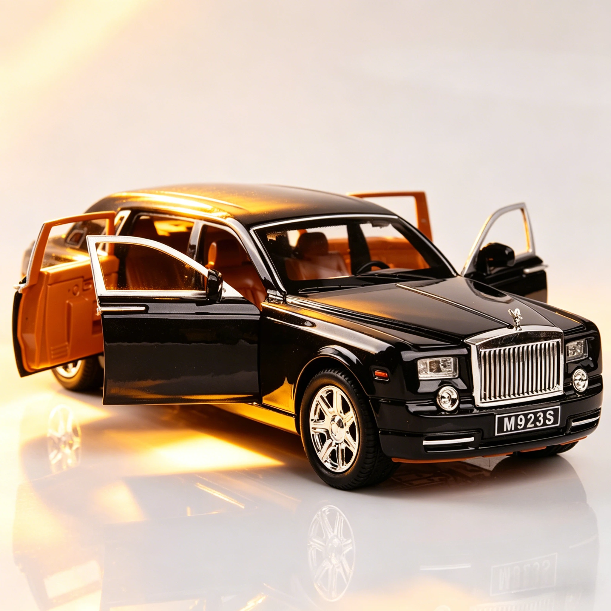 1:24 Phantom Car Alloy Luxy Car Model Diecast Toy Vehicle Metal Car Model Simulation Sound and Light Childrens Gifts
1:24 Phantom Car Alloy Luxy Car Model Diecast Toy Vehicle Metal Car Model Simulation Sound and Light Childrens Gifts
