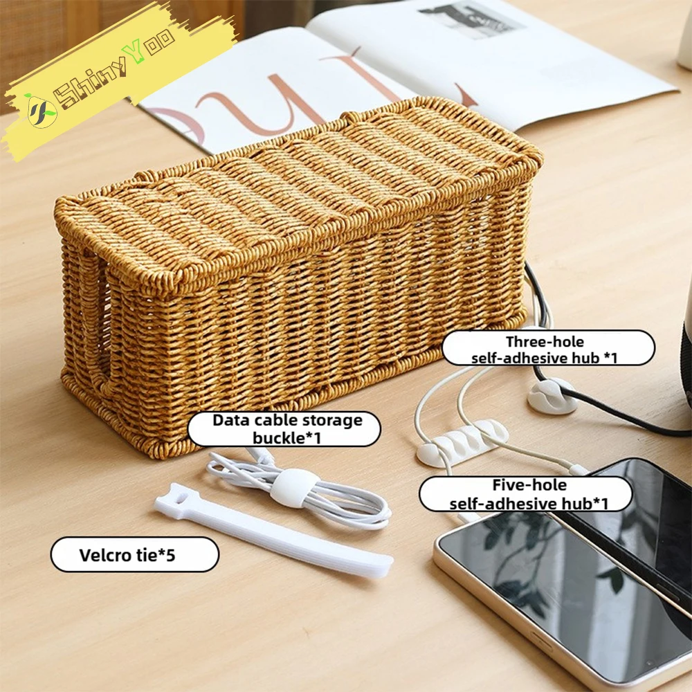 Cable Tidy Organizer Storage Box Cable Management Basket to Hide Power Strips Electrical, Cord Management Cover for Loose Wires
Cable Tidy Organizer Storage Box Cable Management Basket to Hide Power Strips Electrical, Cord Management Cover for Loose Wires