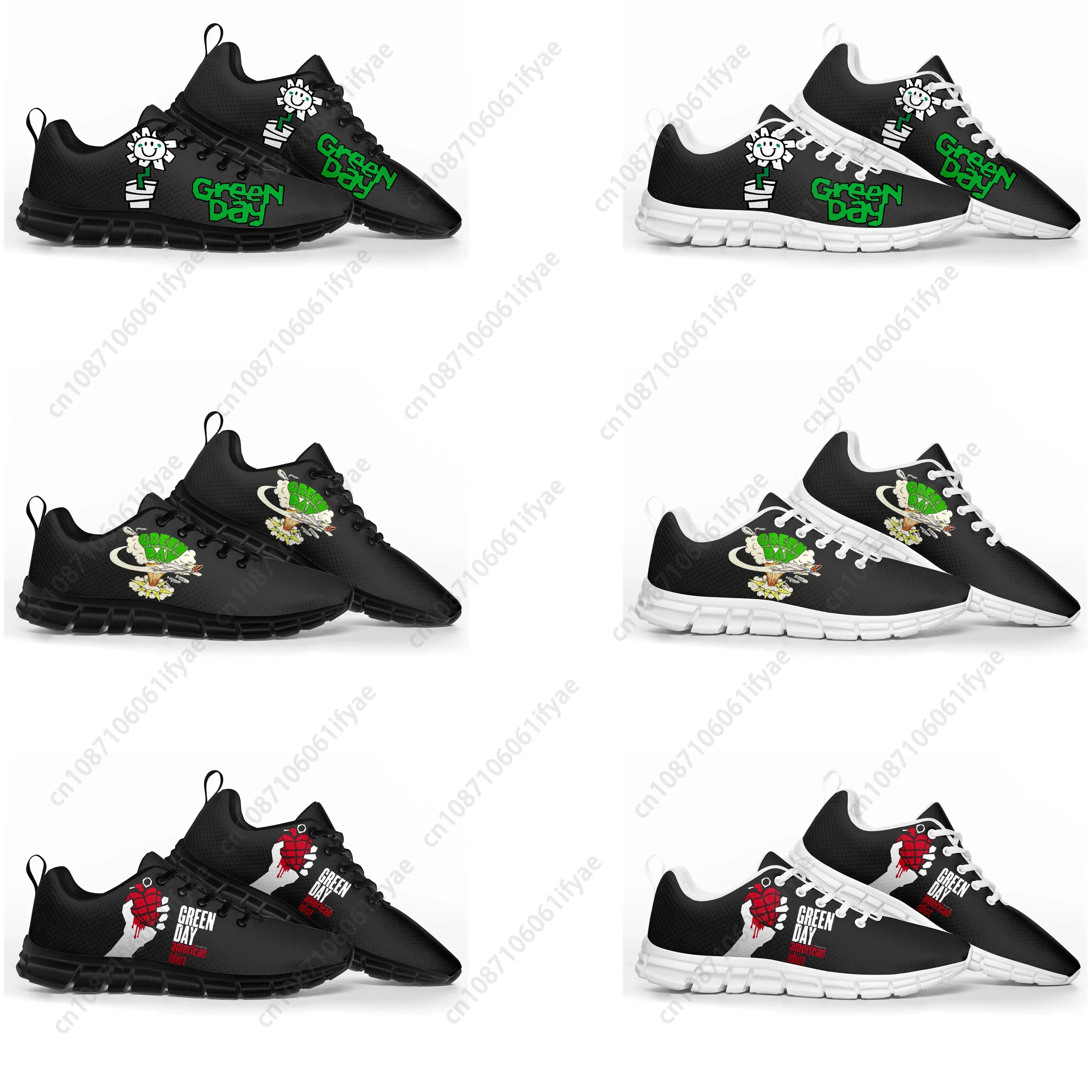 Green Day Pop Rock Band Sports Shoes Mens Womens Teenager Breathable Lace-up Sneakers Casual Custom High Quality Couple Shoes
Green Day Pop Rock Band Sports Shoes Mens Womens Teenager Breathable Lace-up Sneakers Casual Custom High Quality Couple Shoes