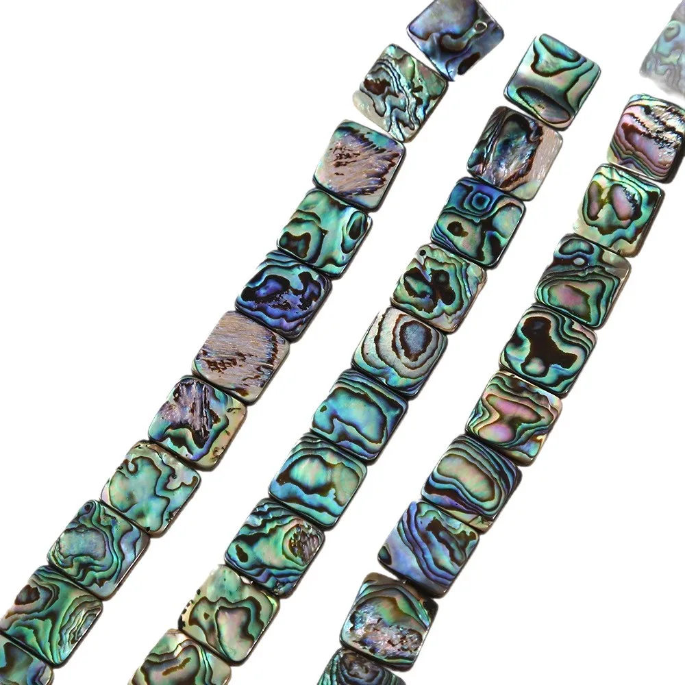 Niche Fashion Natural Abalone Shell Square Beads 8-18MM, Square Shell Beads for Hairpins Clothing DIY Charms Jewelry Accessories
Niche Fashion Natural Abalone Shell Square Beads 8-18MM, Square Shell Beads for Hairpins Clothing DIY Charms Jewelry Accessories