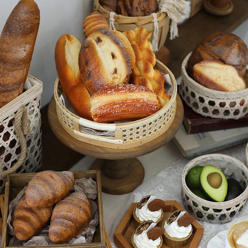 PU Foam Cotton Kitchen Dining Table Soft Furnishings Handmade Simulation Bread Decorations Food Photography Dessert Props
PU Foam Cotton Kitchen Dining Table Soft Furnishings Handmade Simulation Bread Decorations Food Photography Dessert Props
