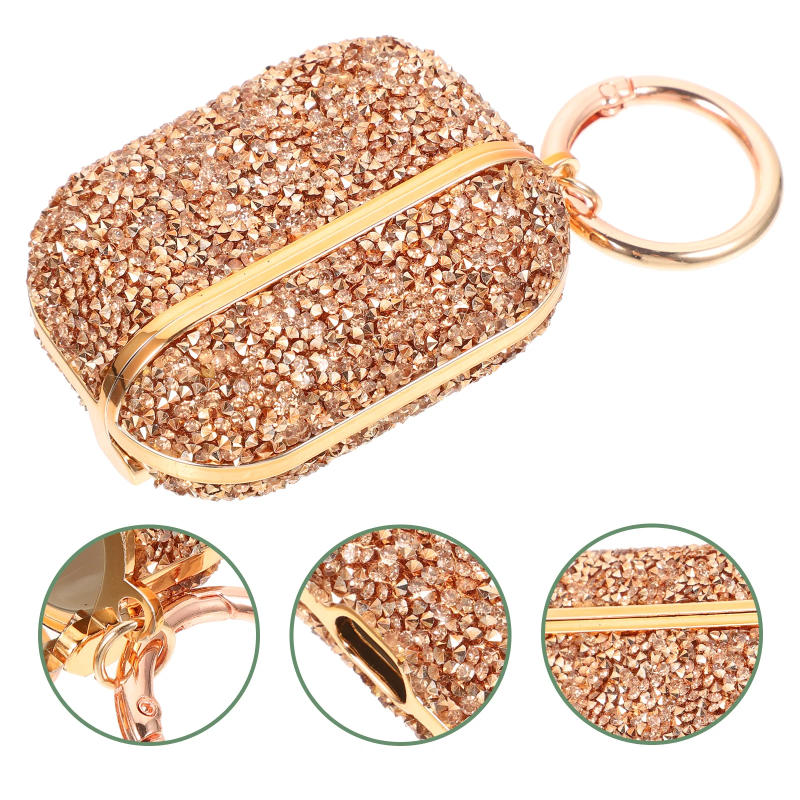 Glitter Earbuds Protective Case Wireless Headphone Cover for Premium Pc Material Impact Resistant Scratch Proof
Glitter Earbuds Protective Case Wireless Headphone Cover for Premium Pc Material Impact Resistant Scratch Proof