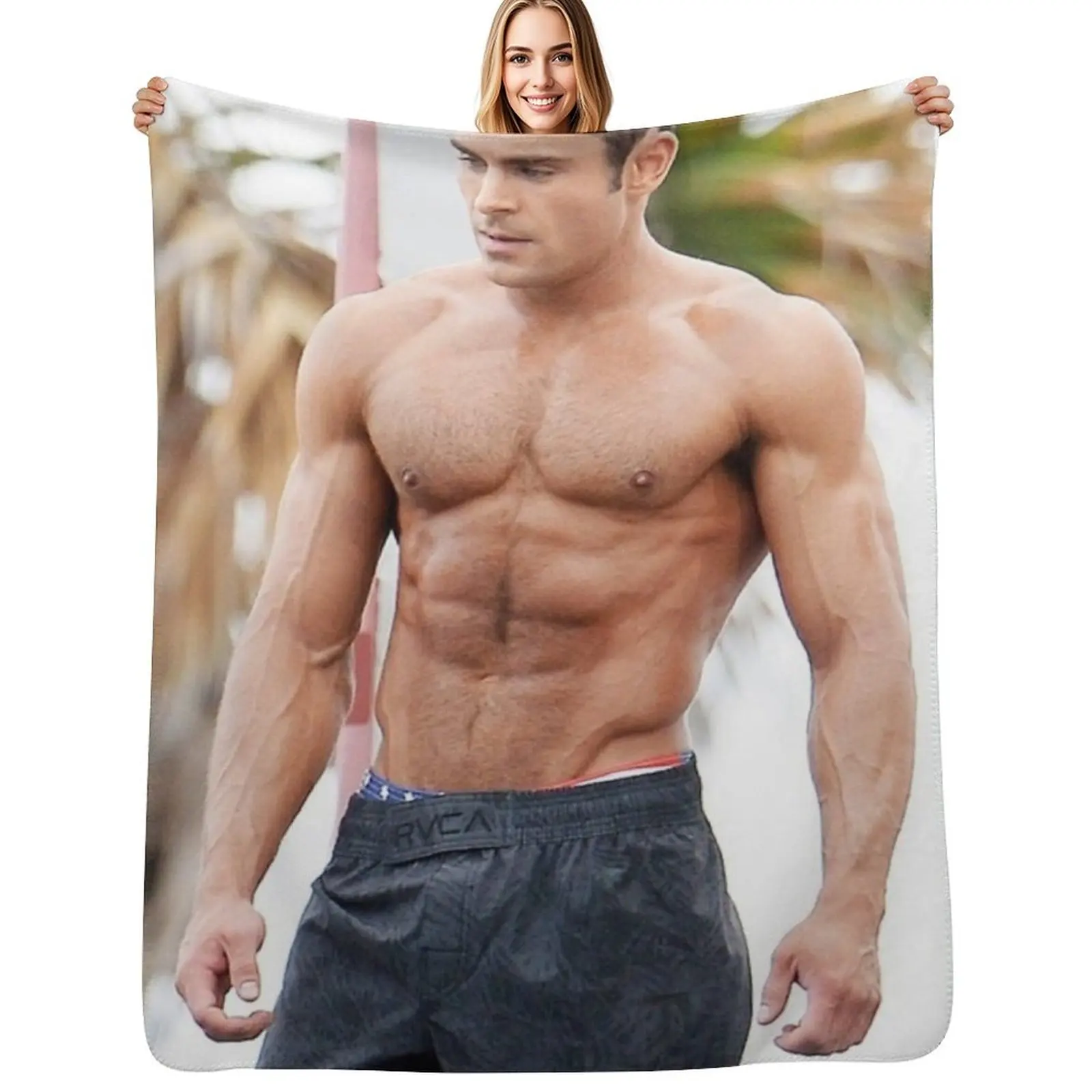 Zac efron Throw Blanket Durable Warm Blanket for Daily Home Use
Zac efron Throw Blanket Durable Warm Blanket for Daily Home Use