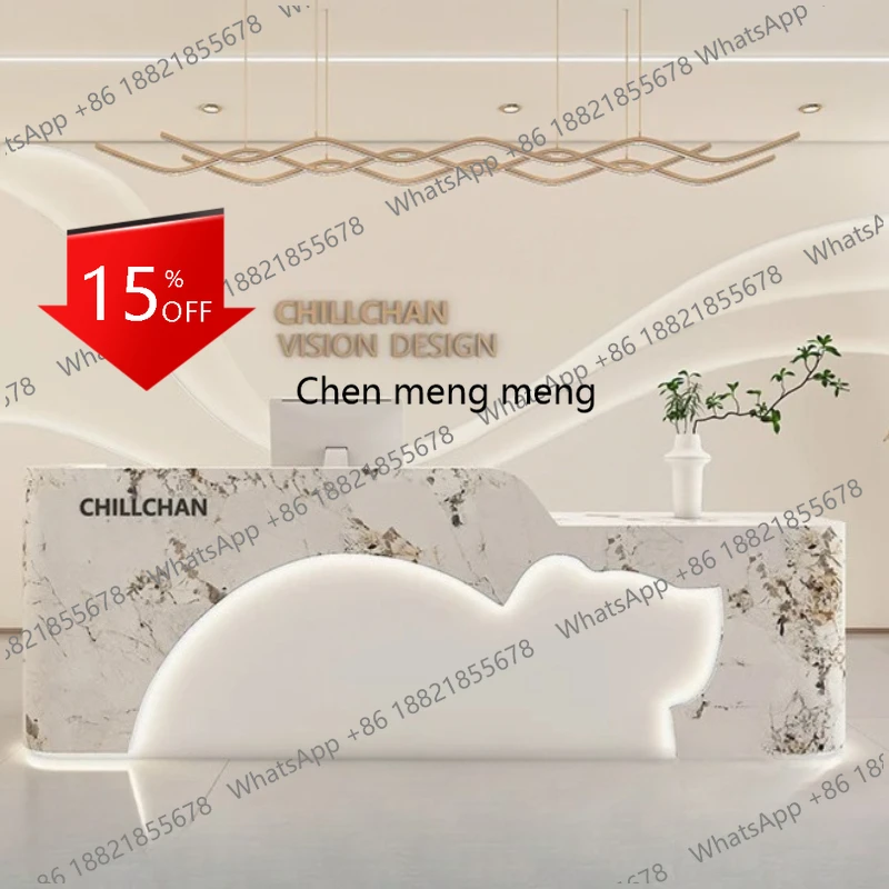 Стойка ресепшн M85: Простой и эстетичный дизайн для салонов красоты и коммерческих предприятий
Стойка ресепшн M85: Простой и эстетичный дизайн для салонов красоты и коммерческих предприятий