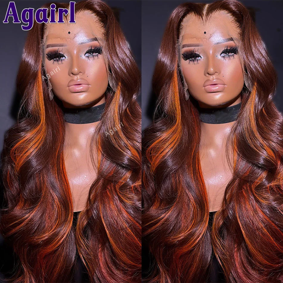 Highlight Orange Brown 13x6 13x4 Lace Front Human Hair Wigs Body Wave Lace Frontal Wigs For Women Transparent 6X4 Lace Wigs 200%
Highlight Orange Brown 13x6 13x4 Lace Front Human Hair Wigs Body Wave Lace Frontal Wigs For Women Transparent 6X4 Lace Wigs 200%