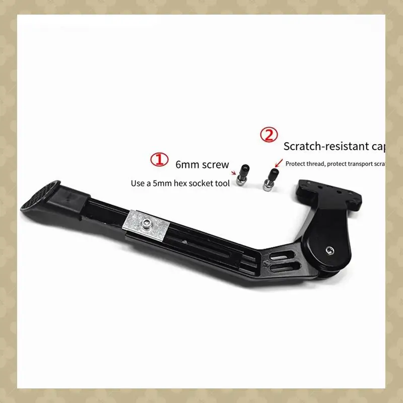 ABST Bicycle Kickstand Bike Parking Rack Support Adjustable Bike Support Side Kick Stand For Snow/Folding Bicycle Replacement Pa
ABST Bicycle Kickstand Bike Parking Rack Support Adjustable Bike Support Side Kick Stand For Snow/Folding Bicycle Replacement Pa