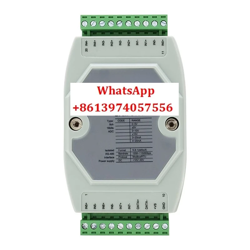 DAM3158A voltage and current acquisition 4-20mA analog acquisition module converted to 485 isolation
DAM3158A voltage and current acquisition 4-20mA analog acquisition module converted to 485 isolation