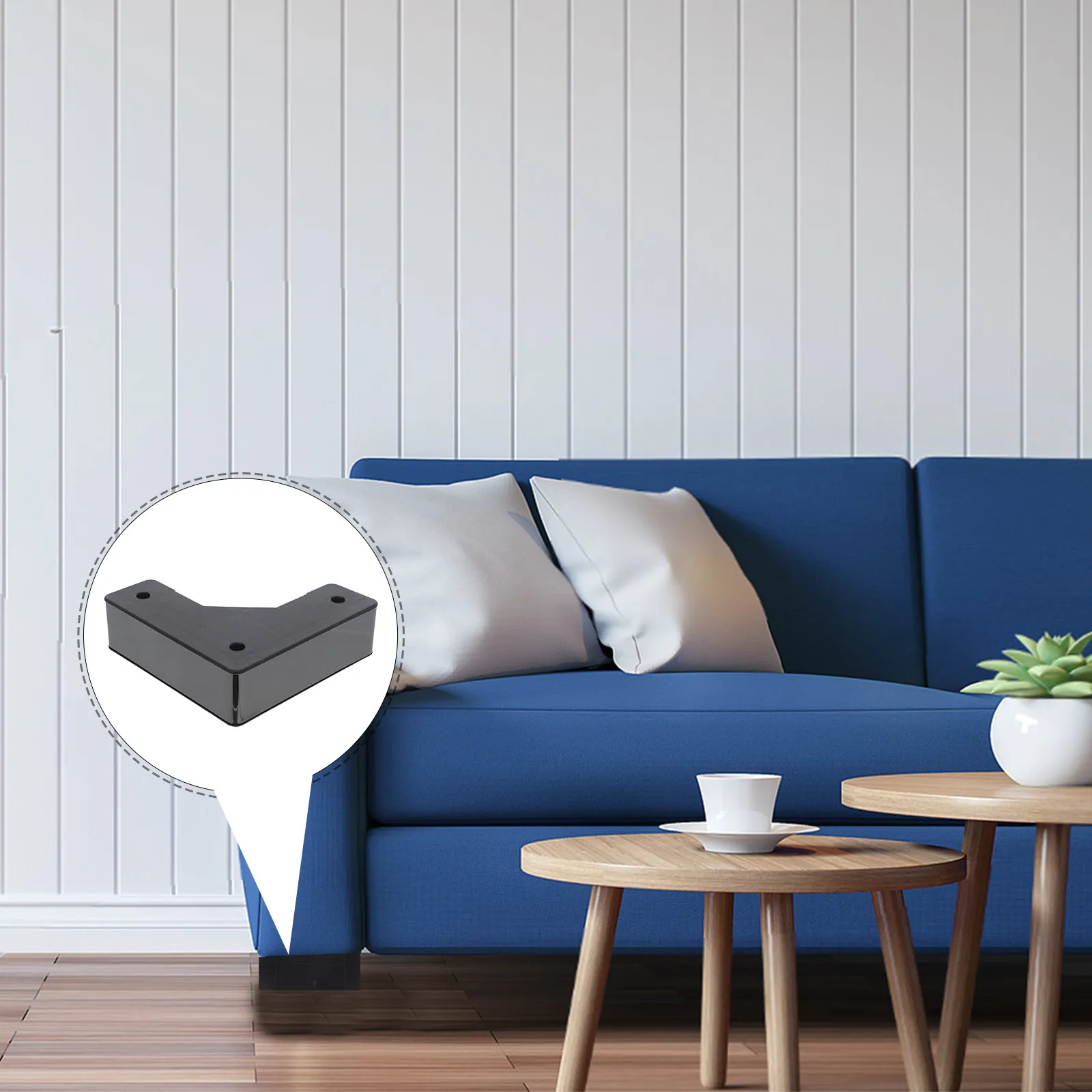 4Pcs Black Metal L-Shaped Furniture Legs - Moisture-Resistant Sofa Bed Riser Feet for Living Room Bedroom Kitchen Desk Table
4Pcs Black Metal L-Shaped Furniture Legs - Moisture-Resistant Sofa Bed Riser Feet for Living Room Bedroom Kitchen Desk Table