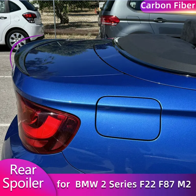 Carbon Fiber Rear Trunk Wing Spoiler Wings for BMW 2 Series F22 F87 M2 Coupe 2014-2017 Car Racing Rear Spoiler Boot Wing Lip
Carbon Fiber Rear Trunk Wing Spoiler Wings for BMW 2 Series F22 F87 M2 Coupe 2014-2017 Car Racing Rear Spoiler Boot Wing Lip