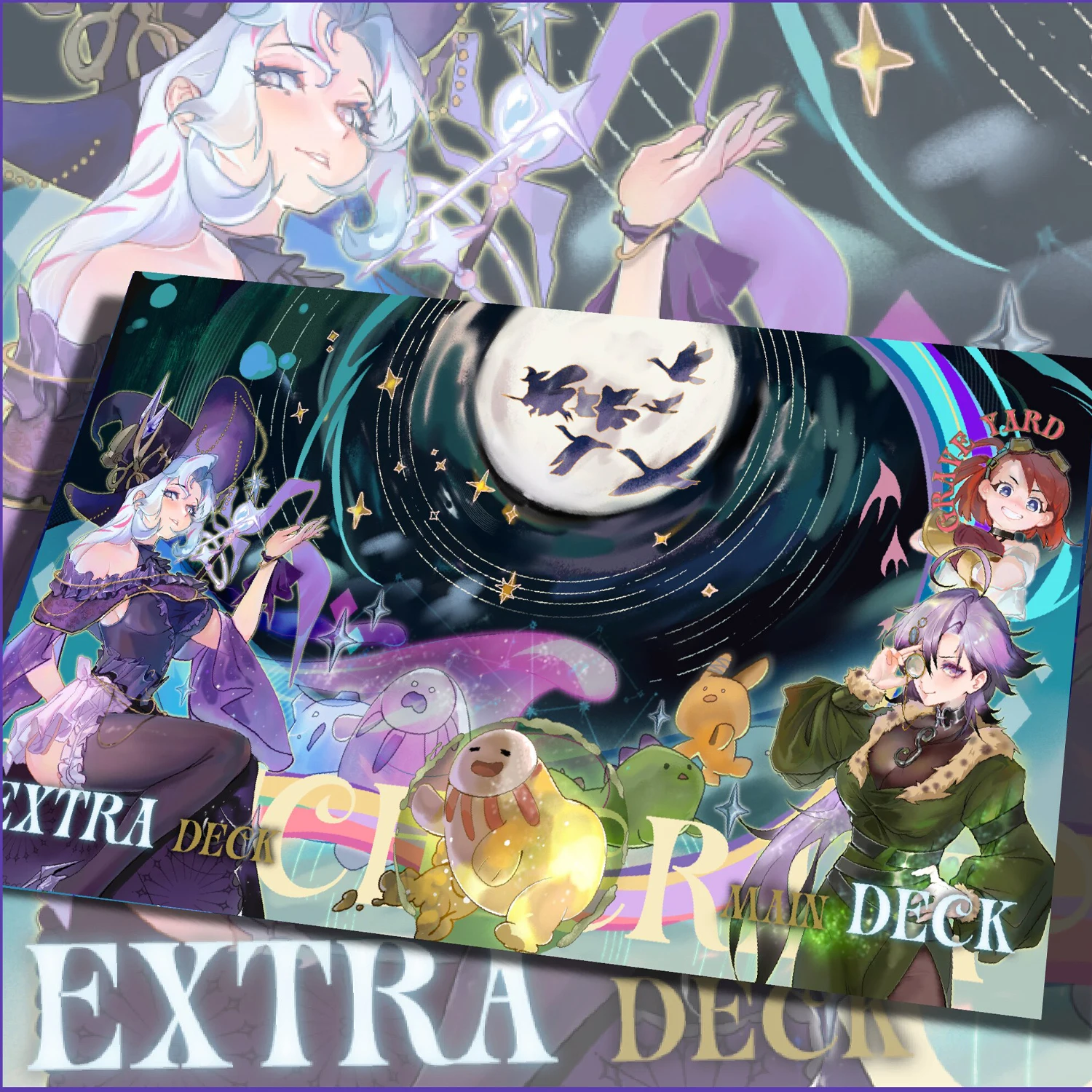 600X350X2Mm Diy Yu-Gi-Oh! Rilliona The Wondrous Magistus Witch Wardrobe Card Battle Mat Board Game Card Duel Plate Battle Mat
600X350X2Mm Diy Yu-Gi-Oh! Rilliona The Wondrous Magistus Witch Wardrobe Card Battle Mat Board Game Card Duel Plate Battle Mat