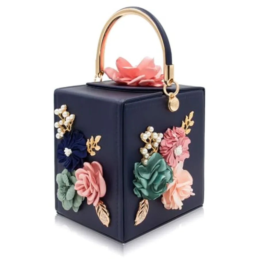 Evening Clutch Bag for Women Floral Square Box Evening Bags Crossbody Shoulder handBags Flower Wedding Clutch Purse
Evening Clutch Bag for Women Floral Square Box Evening Bags Crossbody Shoulder handBags Flower Wedding Clutch Purse