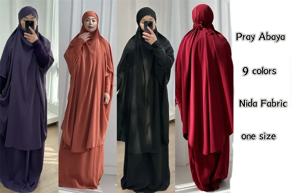 Autumn 2 Pcs Set Ramadan Eid Modest Abaya Women Muslim Dress Hijab Kaftan Robe Femme Musulmane Islam Clothing Caftan Kebaya
Autumn 2 Pcs Set Ramadan Eid Modest Abaya Women Muslim Dress Hijab Kaftan Robe Femme Musulmane Islam Clothing Caftan Kebaya