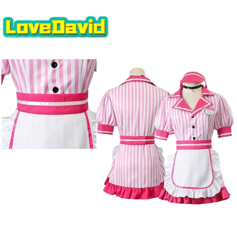 Kitagawa Marin Cosplay Dress Costume Anime Dress-Up Women Fantasia Apron Neckband Disfraz Outfits Halloween Carnival Party Suit
Kitagawa Marin Cosplay Dress Costume Anime Dress-Up Women Fantasia Apron Neckband Disfraz Outfits Halloween Carnival Party Suit