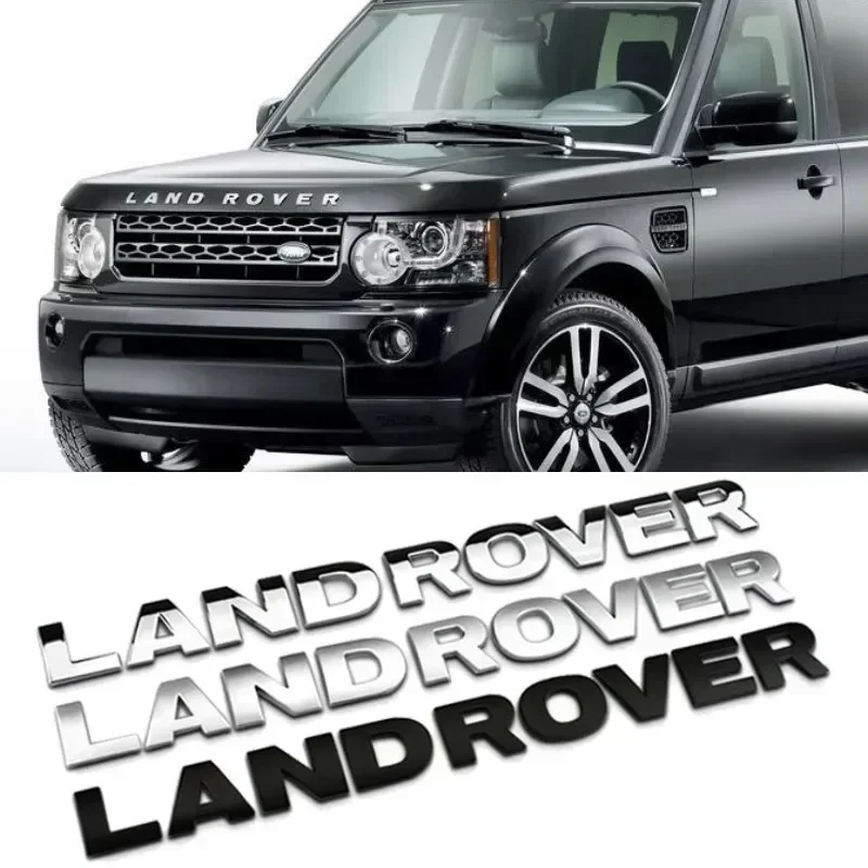 3D Letter Car Hood Bonnet Cover Emblem for Land Rover Range Rover Velar Sport Discovery 2 3 4 Defender Chrome Front Head Sticker
3D Letter Car Hood Bonnet Cover Emblem for Land Rover Range Rover Velar Sport Discovery 2 3 4 Defender Chrome Front Head Sticker