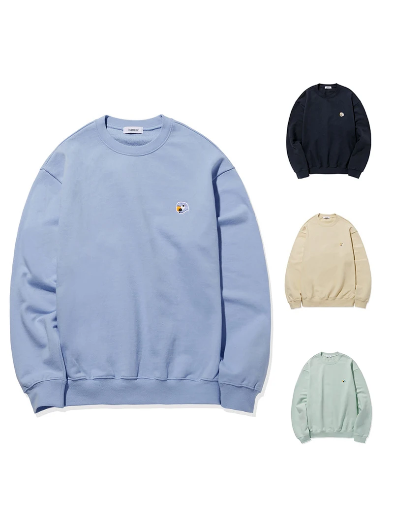 Korean Style round Neck Fleece Lined Sweatshirt Embroidered Parrot Design Alluring College Style Overhead Hooded Top
Korean Style round Neck Fleece Lined Sweatshirt Embroidered Parrot Design Alluring College Style Overhead Hooded Top