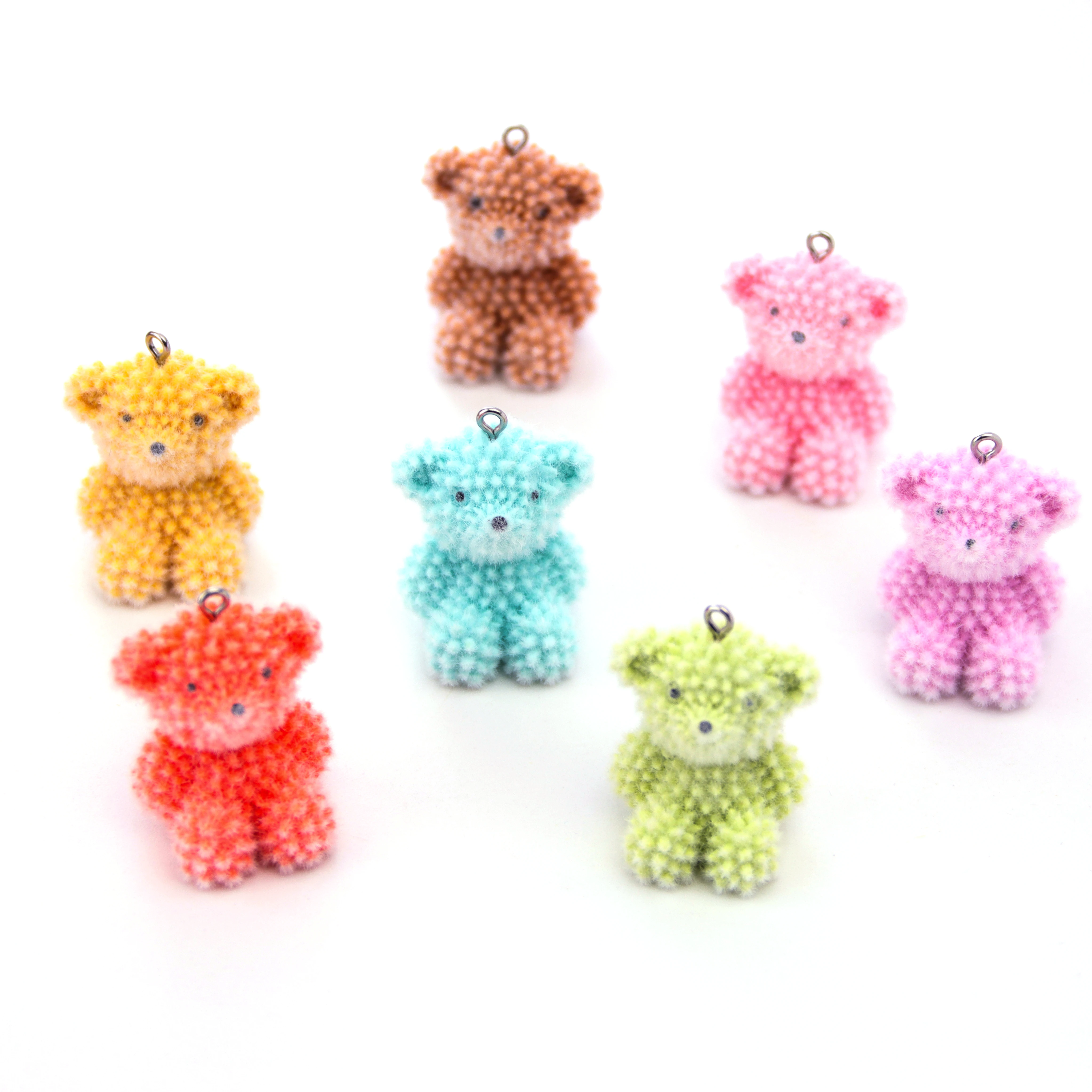 30PCS 3D Flocking Cute Animal Charms Plush Dolls Pendants for Necklace Earrings Jewelry Making DIYHandmade Accessories Wholesale
30PCS 3D Flocking Cute Animal Charms Plush Dolls Pendants for Necklace Earrings Jewelry Making DIYHandmade Accessories Wholesale