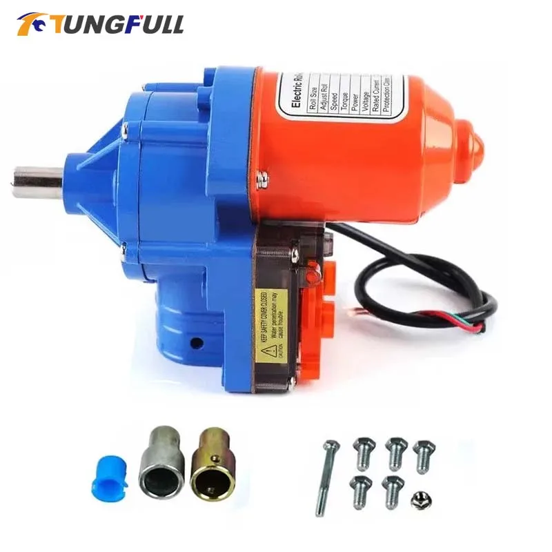 Electric Film Roller Grenhouse Roll Up Motor Electric Film Roll Machine Film Winding Machine 100W Electric Film Winder
Electric Film Roller Grenhouse Roll Up Motor Electric Film Roll Machine Film Winding Machine 100W Electric Film Winder