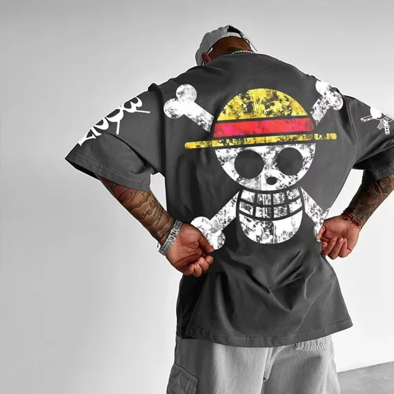 One Piece Japanese Anime Men's T-Shirt Cotton Y2K Harajuku Street Trend Boys Children's Boys and Girls Short Sleeves
One Piece Japanese Anime Men's T-Shirt Cotton Y2K Harajuku Street Trend Boys Children's Boys and Girls Short Sleeves