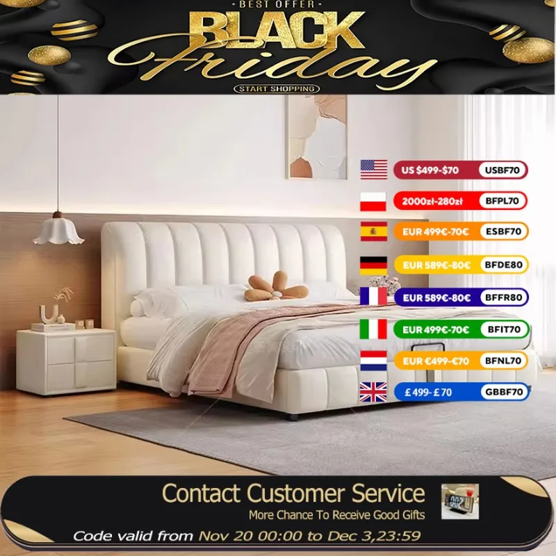 Водонепроницаемая мягкая двуспальная кровать размера «queen-size», простая дешевая современная двуспальная кровать с обивкой из дерева, безопасная белая мебель Camas De Casal для дома
Водонепроницаемая мягкая двуспальная кровать размера «queen-size», простая дешевая современная двуспальная кровать с обивкой из дерева, безопасная белая мебель Camas De Casal для дома