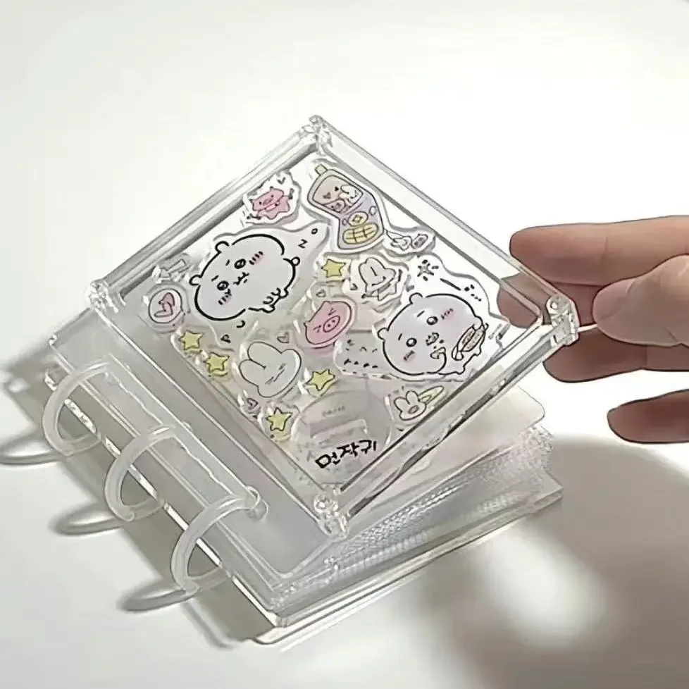 3 Inch 20 Slots Photo Album Collection Book Photocard Holder Card Holder ハチワレ ちいかわ Square INS Cartoon Postcard Holder Binder
3 Inch 20 Slots Photo Album Collection Book Photocard Holder Card Holder ハチワレ ちいかわ Square INS Cartoon Postcard Holder Binder