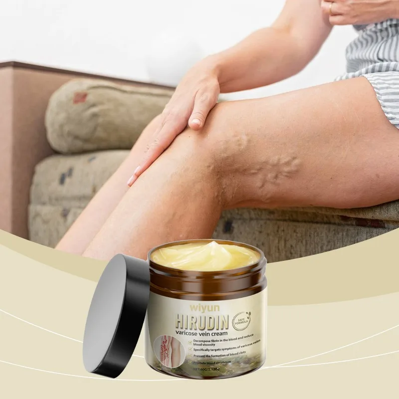 Effective Varicose Vein Cream Promote Blood Circulation Eliminate Vasculitis Phlebitis Spider Leg Sooth Relieve Fatigue Ointment
Effective Varicose Vein Cream Promote Blood Circulation Eliminate Vasculitis Phlebitis Spider Leg Sooth Relieve Fatigue Ointment