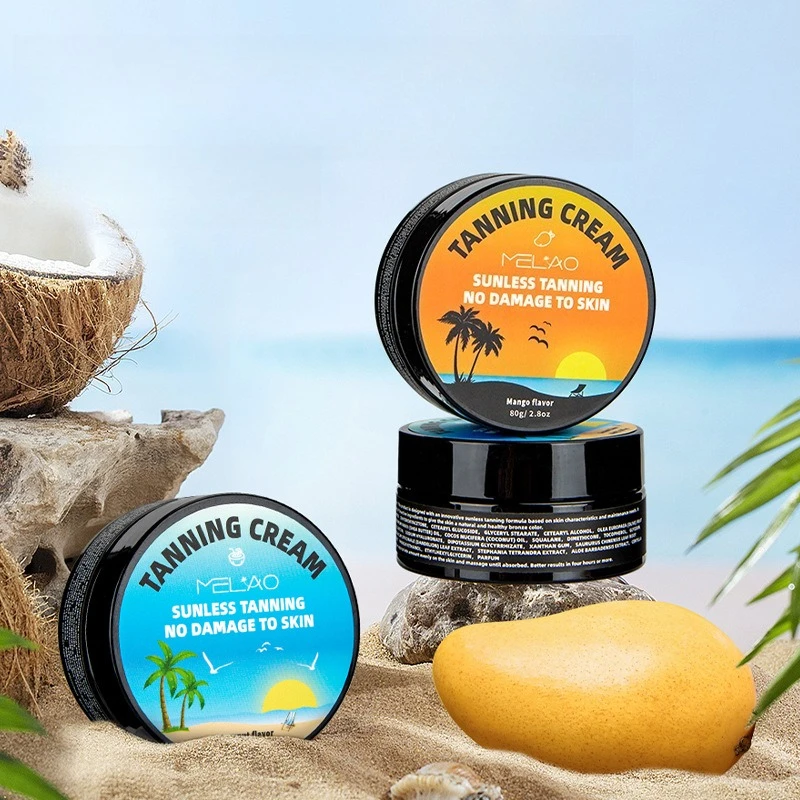 80ml Self Tanning Cream Coconut & Mango Scent Waterproof SunTan Accelerator Lotion Natural Bronze Wheat Skin Body Cream Outdoor
80ml Self Tanning Cream Coconut & Mango Scent Waterproof SunTan Accelerator Lotion Natural Bronze Wheat Skin Body Cream Outdoor