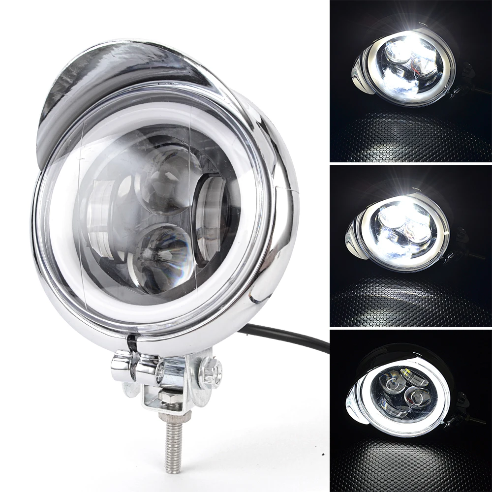 Motorcycle LED ABS Plastic Front Fog Light For Cruisers Cafe racers custom application
Motorcycle LED ABS Plastic Front Fog Light For Cruisers Cafe racers custom application