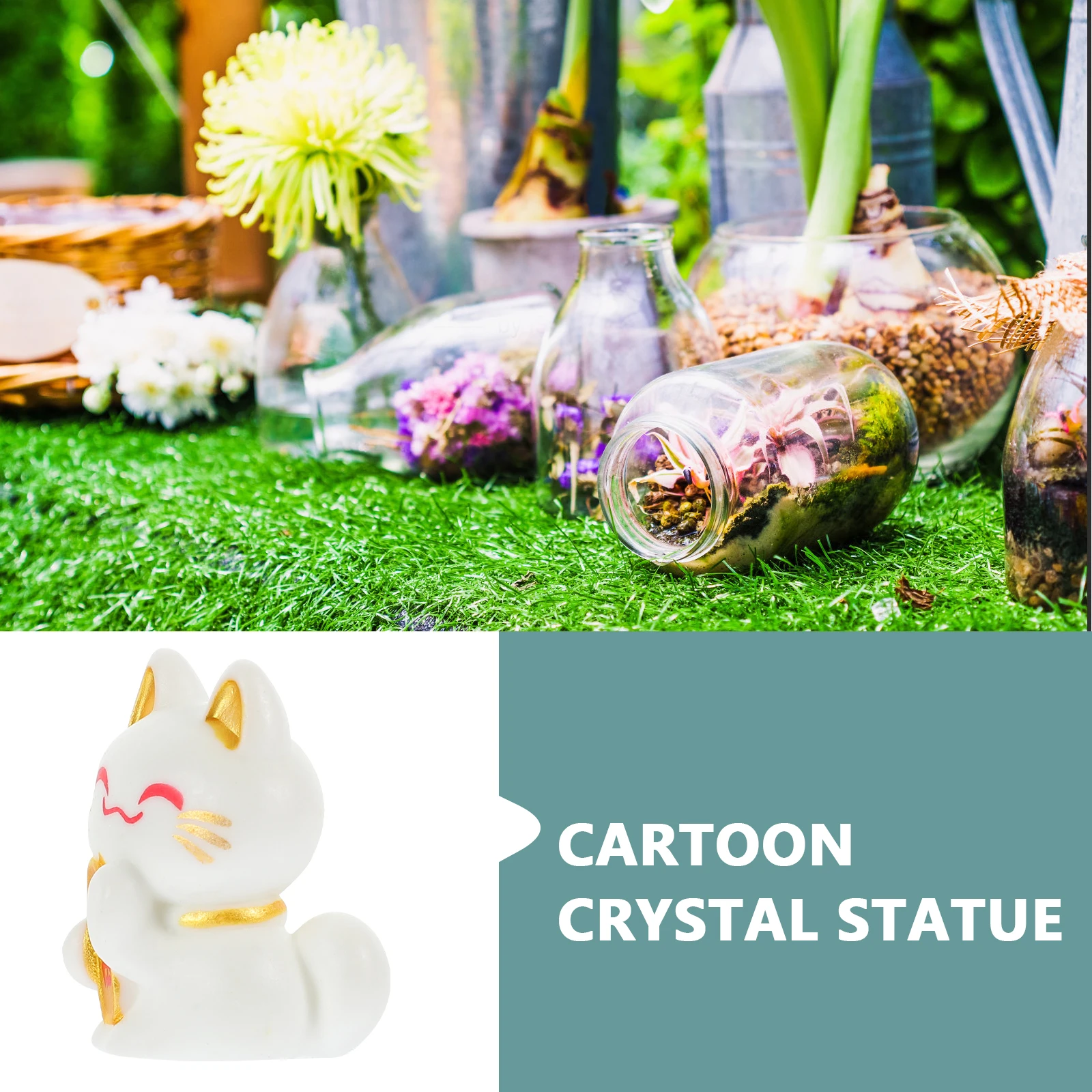 10pcs Mini Fortune Cat Ornament Resin Lucky Decor For Garden Micro Landscape Succulents Plant Arrangement Kitten
10pcs Mini Fortune Cat Ornament Resin Lucky Decor For Garden Micro Landscape Succulents Plant Arrangement Kitten