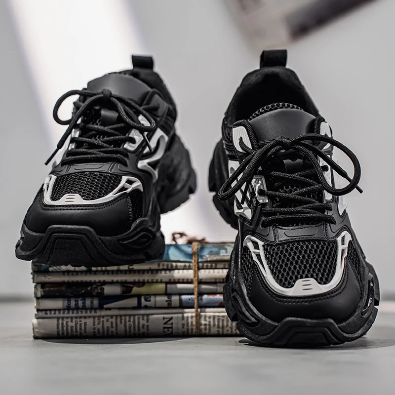 Sports and leisure shoes, men's shoes, marathon oversized air cushioned shoes, fly woven all season rubber, wear-resistant, anti
Sports and leisure shoes, men's shoes, marathon oversized air cushioned shoes, fly woven all season rubber, wear-resistant, anti