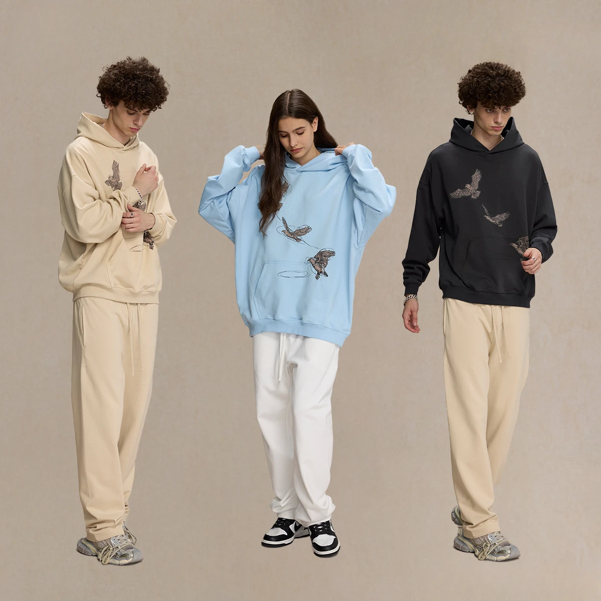 2024 Autumn/Winter Fashion Casual White Ink Digital Direct Spray Printed Hoodie Men's Loose Hoodie Couple's Style
2024 Autumn/Winter Fashion Casual White Ink Digital Direct Spray Printed Hoodie Men's Loose Hoodie Couple's Style
