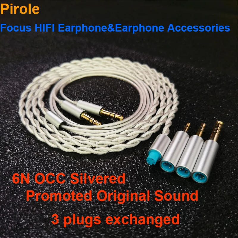 Подходит для HIFIMAN Fiio 3 в 1, вилки OCC 6N Crystal OCC, кабель для наушников, сбалансированный шнур для SUNDARA ANANDA HE4XX HE-400i K7
Подходит для HIFIMAN Fiio 3 в 1, вилки OCC 6N Crystal OCC, кабель для наушников, сбалансированный шнур для SUNDARA ANANDA HE4XX HE-400i K7
