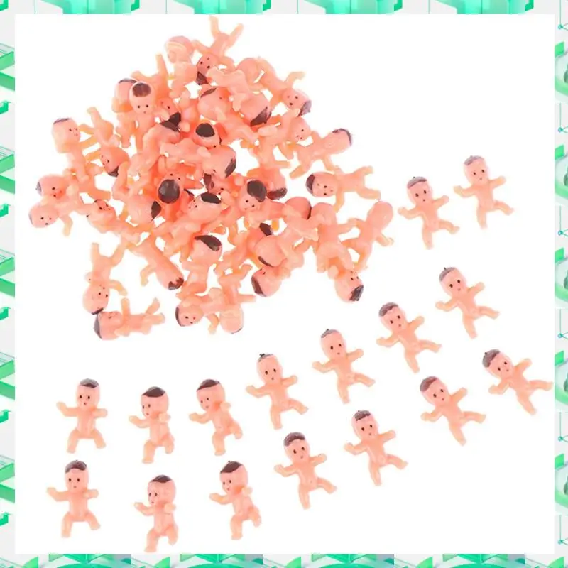 FIZP 100PCS Tiny Plastic Babies Small Baby King Cake Babies For Ice Cubes Baby Shower Game
FIZP 100PCS Tiny Plastic Babies Small Baby King Cake Babies For Ice Cubes Baby Shower Game