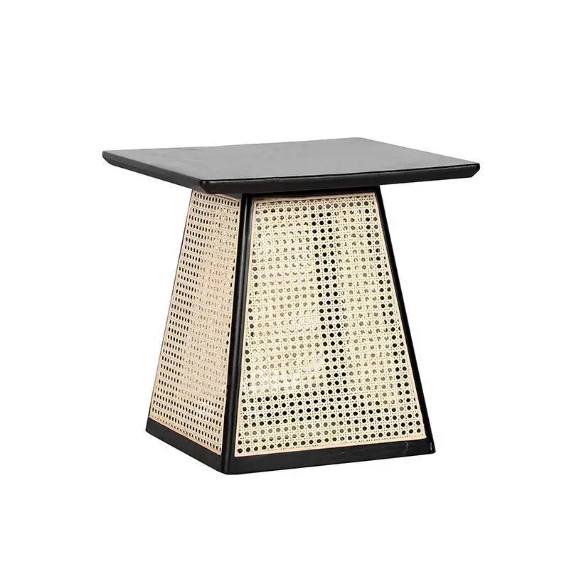Nordic ins rattan solid wood Japanese medieval round rectangular bed and breakfast restaurant negotiates simple small
Nordic ins rattan solid wood Japanese medieval round rectangular bed and breakfast restaurant negotiates simple small
