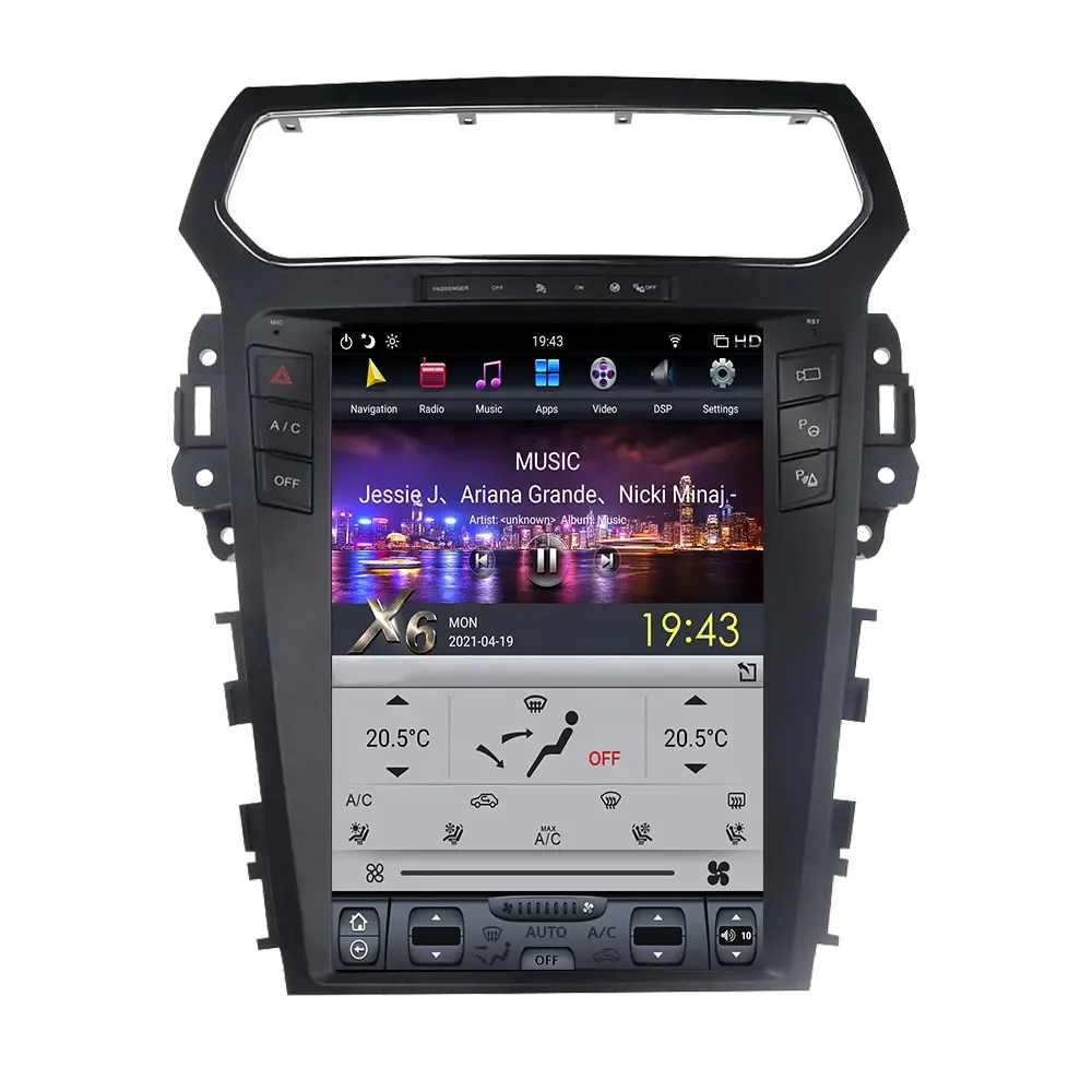 Android 12.1'' Car DVD Player for Ford Explorer 2011-2019 Car Radio with DVD Video Playback
Android 12.1'' Car DVD Player for Ford Explorer 2011-2019 Car Radio with DVD Video Playback