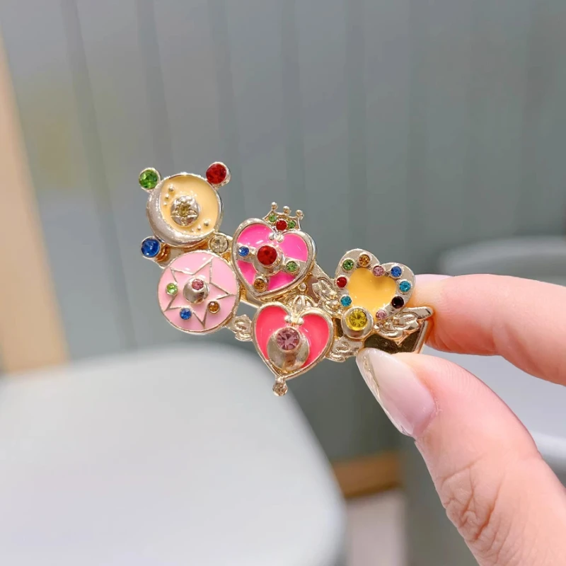 Anime Sailor Hairpin Necklace Cute Tsukino Usagi Side Clip Headwear Cosplay Doujin Gifts In stock
Anime Sailor Hairpin Necklace Cute Tsukino Usagi Side Clip Headwear Cosplay Doujin Gifts In stock